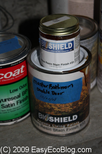 Bio shield no voc wood stain