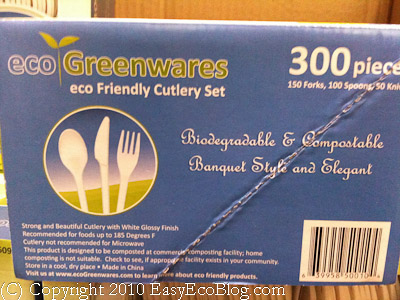eco Greenwares eco friendly Cutlery Set